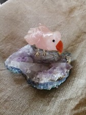 Perroquet sur socle Pierre