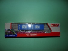 PIKO wagon plat court + 2