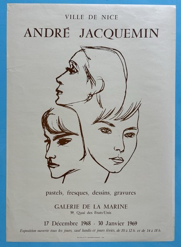 Affiche originale 1968 - de,