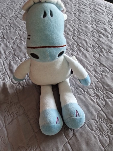 Doudou peluche vache zebre - doudou,