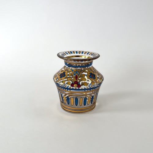 Vase verre bohème - de,