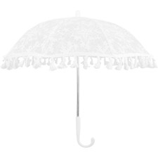 Parapluie décoratif en dentelle Scène de photographie parapluie