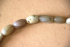 Ancien collier agates et