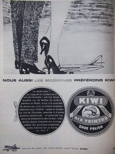 Publicité presse 1961 cirage - presse,
