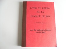 FINISTERE TOURC'H LIVRE DE RAISON DE LA FAMILLE LE ROY HISTOIRE 