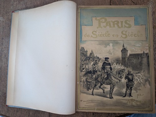 Livre ancien robida paris - robida,