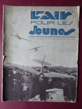 L'AIR POUR LES JEUNES N°1 AVIATION LEGERE VOL SANS MOTEUR MODELE REDUIT CONDOR