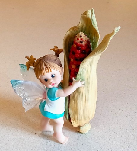 2005 enesco indian corn fairie - enesco,
