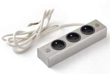 Bloc prises finition inox - 3, prises-finition