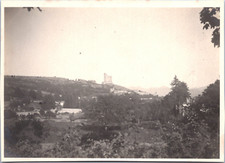 France, Crest, Tour, vintage silver print, ca.1925 Vintage silver print Tirage