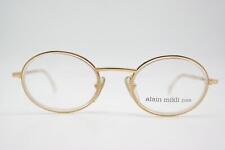 Lunettes Vintage Alain Mikli 2671 Or Transparent Oval Cadre