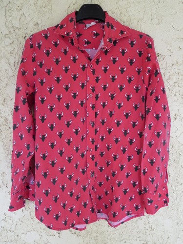 Chemise provençale vintage - chemise,