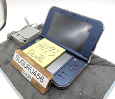 【DUAL IPS】Rare【Excellent5】New Nintendo 3DS LL XL Metallic Blue Game...