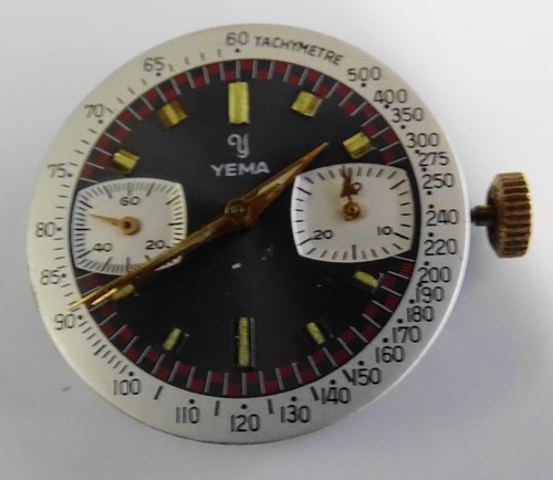 Vintage mouvement yema chrono - mouvement,