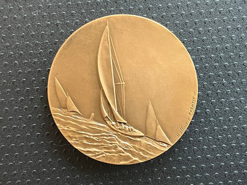 Médaille bronze voilier - médaille,