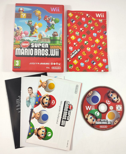 Jeu wii new super mario - jeu,