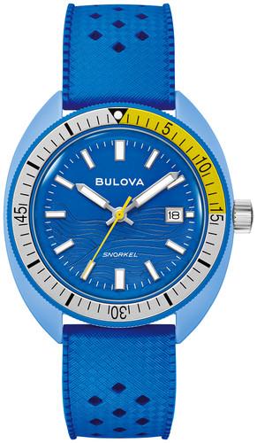 Bulova snorkel blue dial - blue,