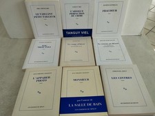 lot de 9 livres : LES EDITIONS DE MINUIT