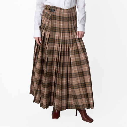 Burberry check wool blend - check, maxi