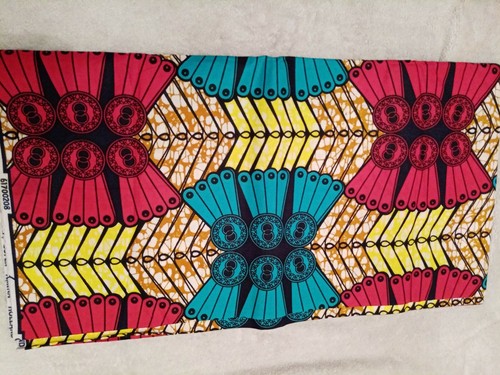 Tissu coton africain imprimé