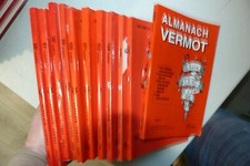 almanach Vermot lot de 11