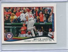 2014 Topps Youngest with 2