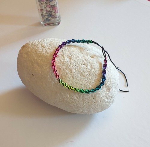 Bracelet tissu friendship - tissu,