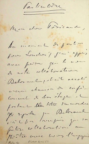 S robert planquette - ✒,