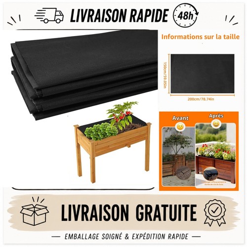 Doublure tissu jardinière