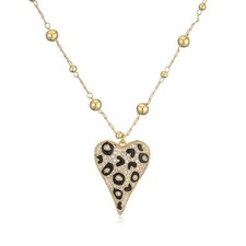 Collier rétro serpent et