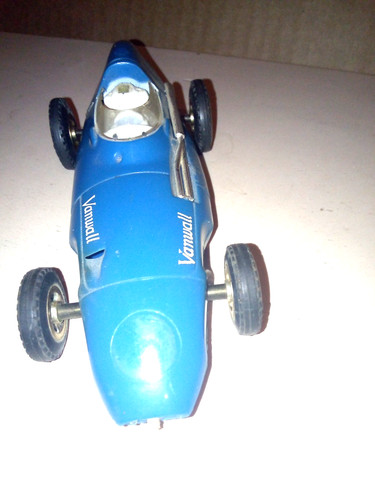 Scalextric c55 vanwall bleue - c55,