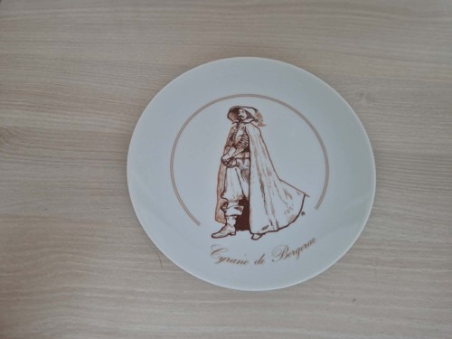 Assiette décorative - , en