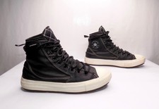 CONVERSE baskets chaussures de marche waterproof  cuir noir taille 41 Eu