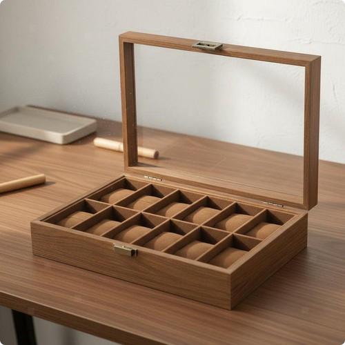 Coffret montres bois - coffret, en