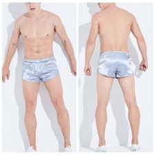 Hommes Faux Soie Satin
