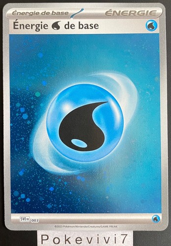 Carte pokemon energie - eau, 003
