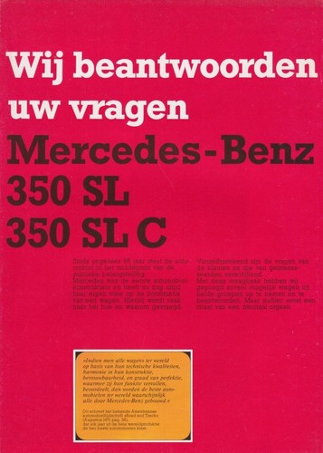 Catalogue brochure mercedes - catalogue,