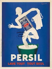 POSTER AFFICHE  Persil Lessive