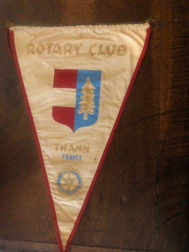 Ancien fanion rotary club - fanion,