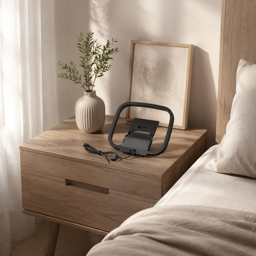 Antenne cadre avec fil - antenne, pour
