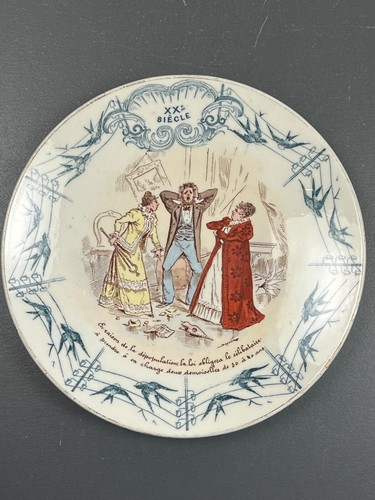 Assiette parlante ancienne - parlante,