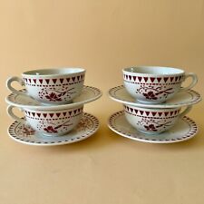 4 tasses à café anciennes