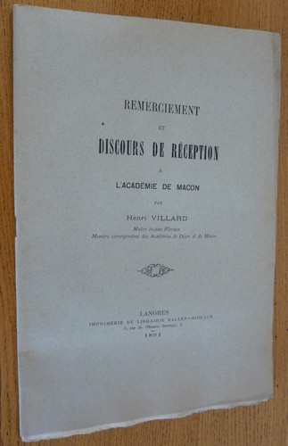 Remerciement réception à - réception,