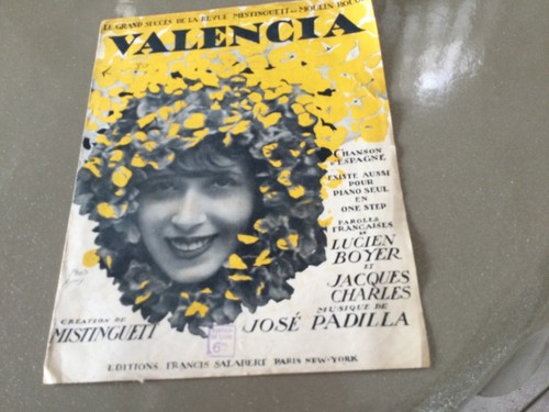 Partition valencia - "partition,