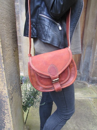 Sac bandoulière cuir - À,