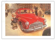 Affiche Offset GUARNIDO Blacksad Buick 50x70