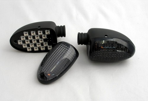 Led noir clignotants - led,
