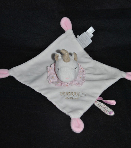 Doudou plat licorne - 🍀doudou,