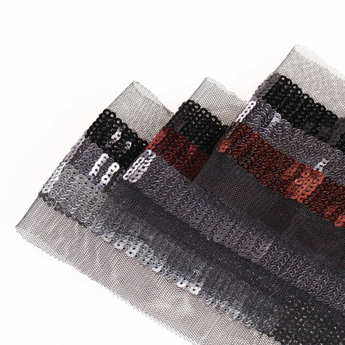 Ruban broderie sequins - broderie,