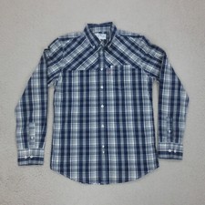 Chemise Western Carreaux Levi's Homme S Bleu Manches Longues Coton